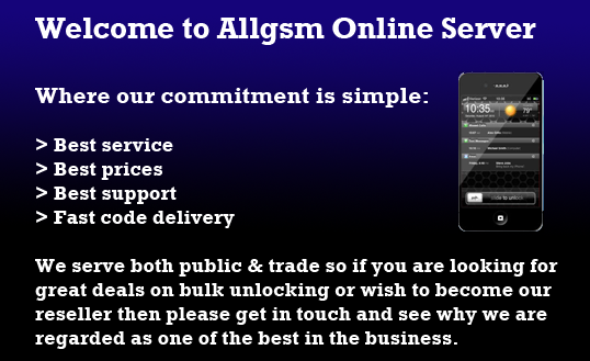 Unlock your mobile now!